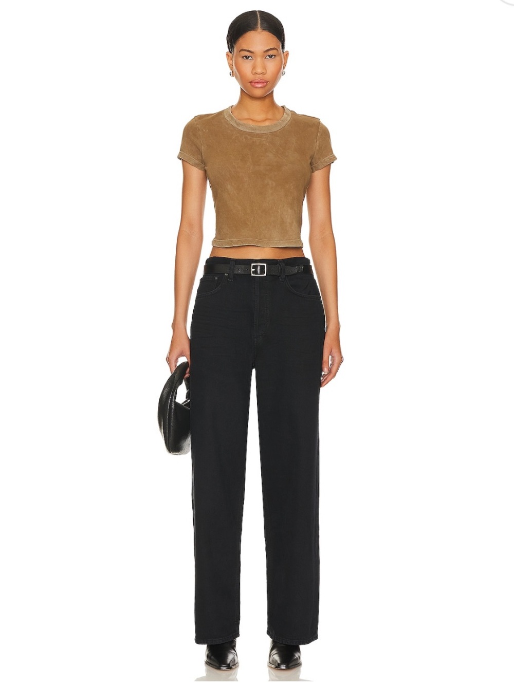 Agolde Low Slung Baggy Jean in Crushed sz. 27